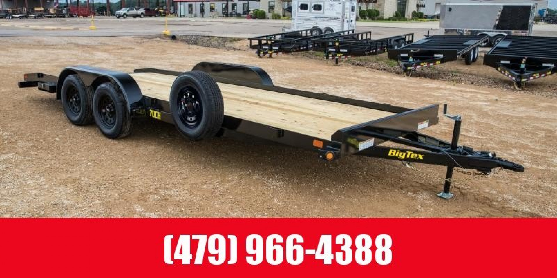 New Big Tex Trailers 70CH-16 Car Hauler