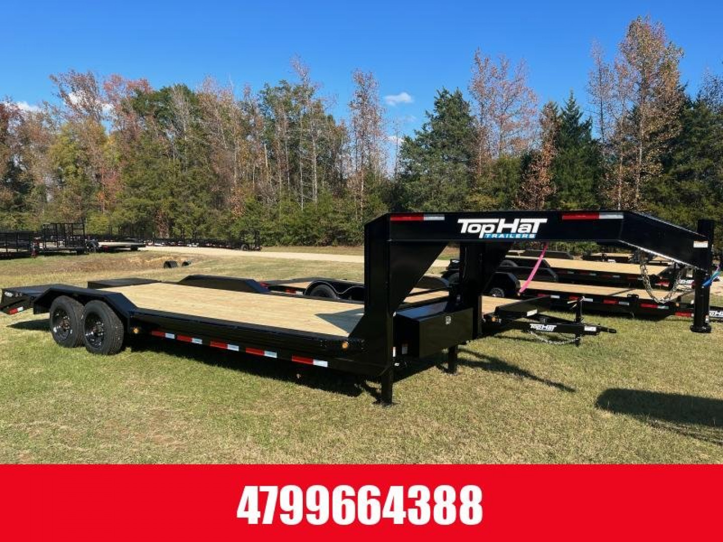 New TOP HAT TRAILERS 24x83 EHGN 16K Equipment Trailer
