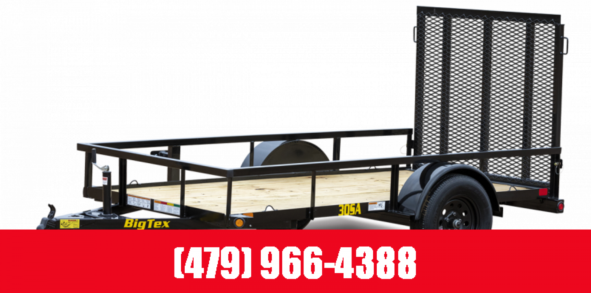 New Big Tex Trailers 30SA-10 Utility Trailer