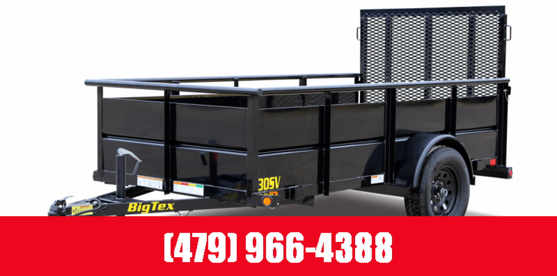 New Big Tex Trailers 30SV-10 Utility Trailer
