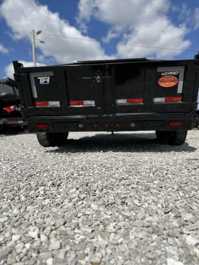 New Top Hat Trailers 7x14 DPX 140 Dump Trailer w/ 7 Gauge Floor