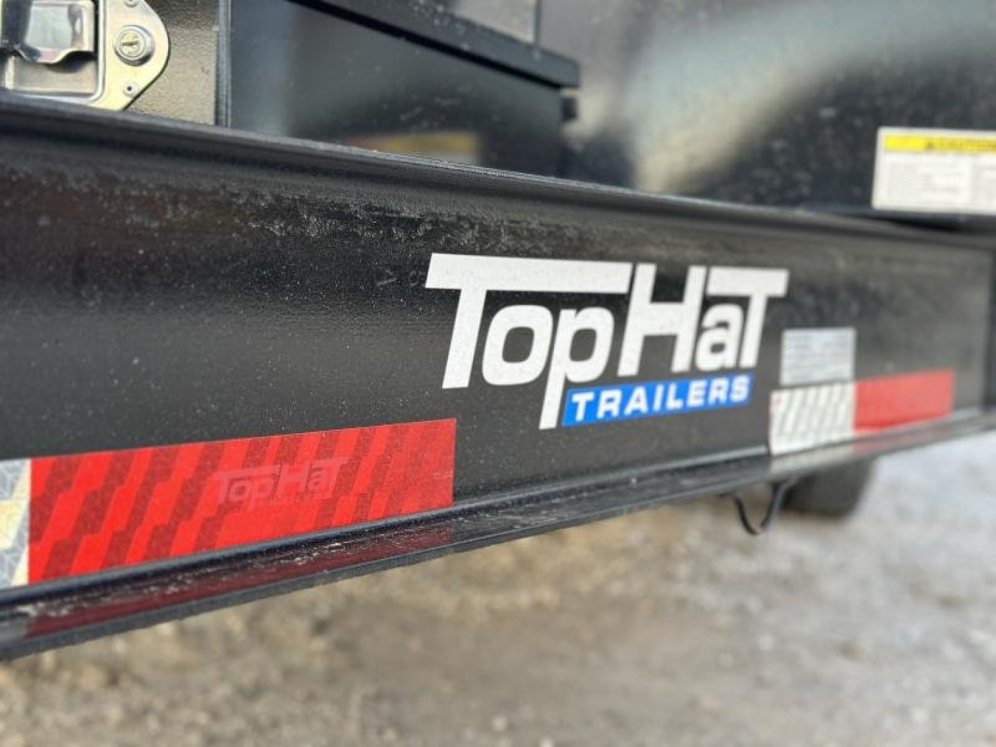 New Top Hat Trailers 7x14 DPX 140 Dump Trailer w/ 7 Gauge Floor