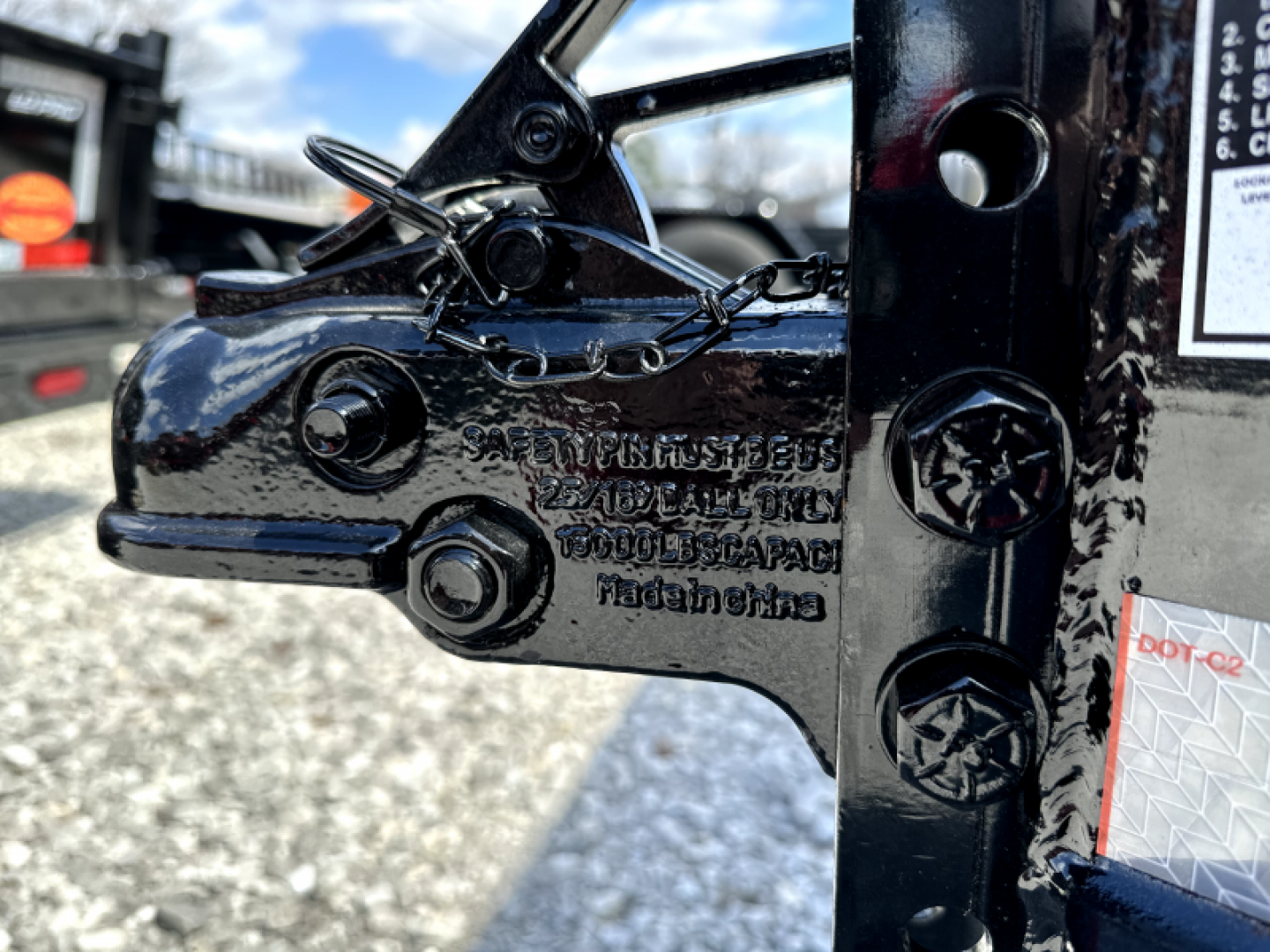 New Top Hat Trailers 7x14 DPX 140 Dump Trailer w/ 7 Gauge Floor