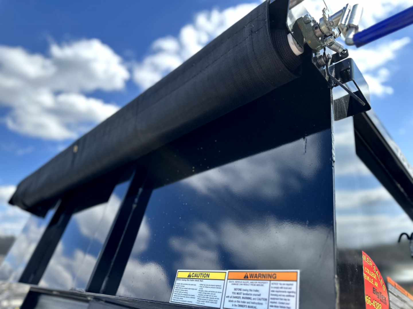 New Top Hat Trailers 7x14 DPX 140 Dump Trailer w/ 7 Gauge Floor