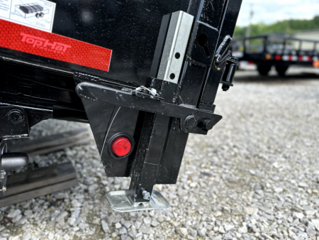 New Top Hat Trailers 7x14 DPX 140 Dump Trailer w/ 7 Gauge Floor