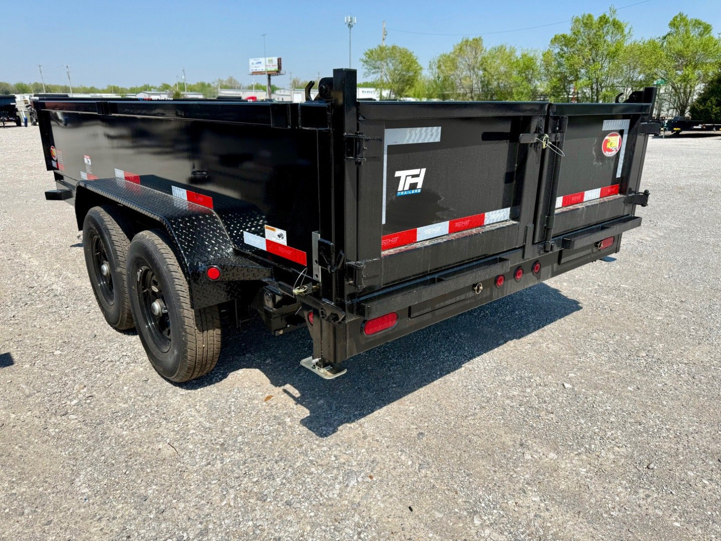 New 2026 Top Hat Trailers DE14-14x83 Dump Trailer