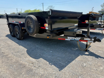 New 2025 Top Hat Trailers DE14-14x83 Dump Trailer