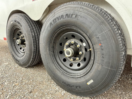 New 2025 Delco Trailers 24' All Steel Gooseneck Cargo / Enclosed Trailer