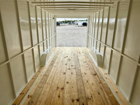 New 2025 Delco Trailers 24' All Steel Gooseneck Cargo / Enclosed Trailer