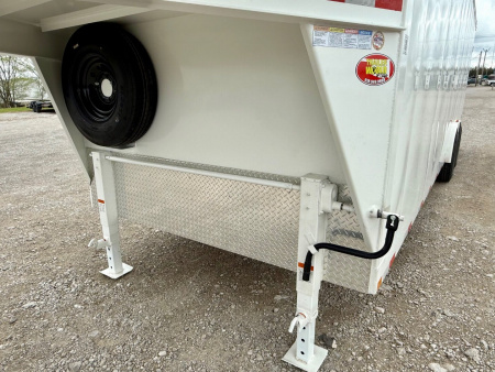New 2025 Delco Trailers 24' All Steel Gooseneck Cargo / Enclosed Trailer