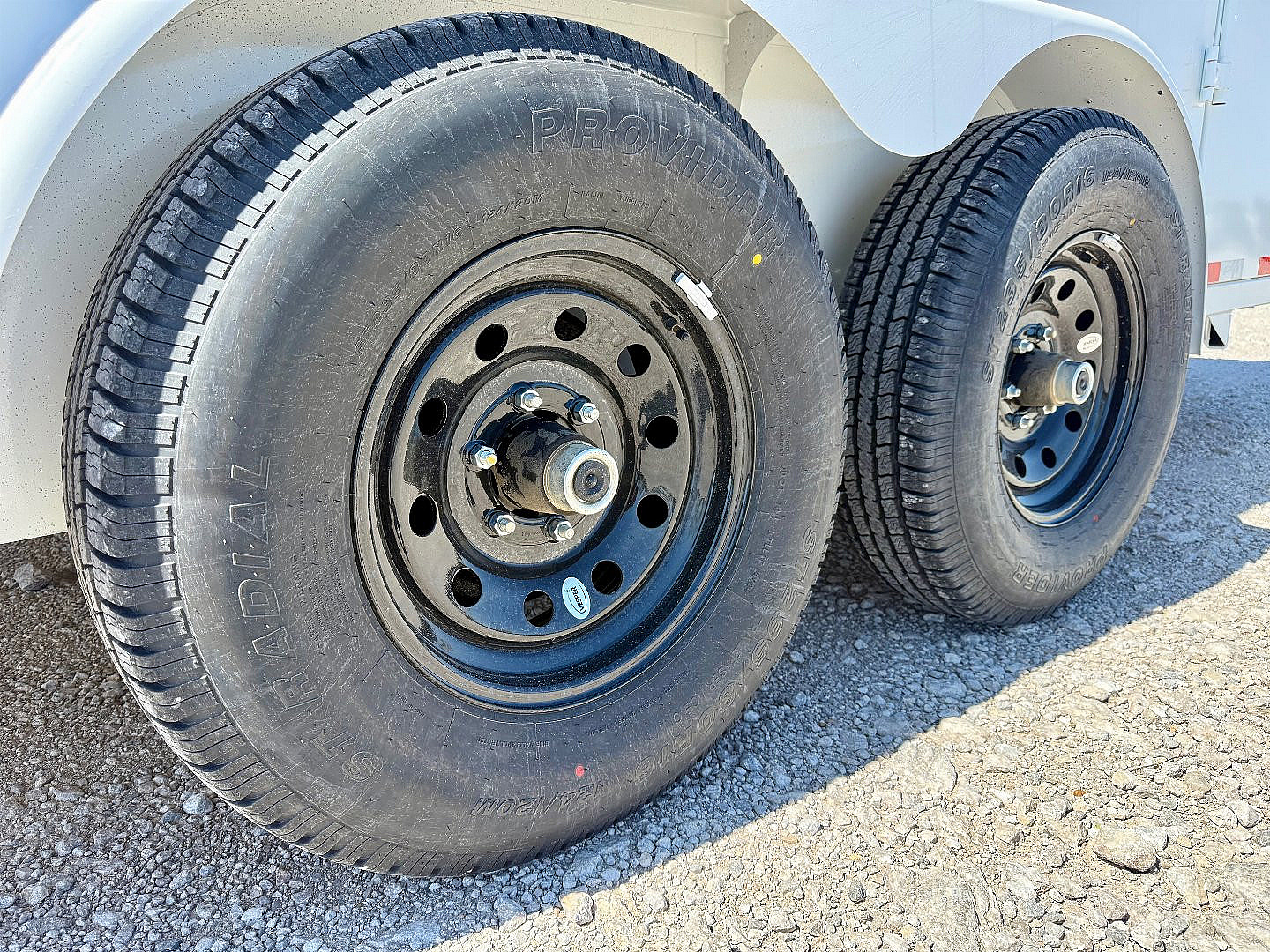 New 2025 Delco Trailers E714-12K All Steel Enclosed Trailer w/ Barn Doors