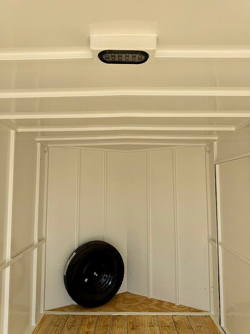 New 2025 Delco Trailers E714-12K All Steel Enclosed Trailer w/ Barn Doors