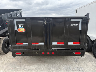 New 2025 Top Hat Trailers DPX140-14x83 Dump Trailer w/ 3' Sidewalls & 14 Ply Upg.