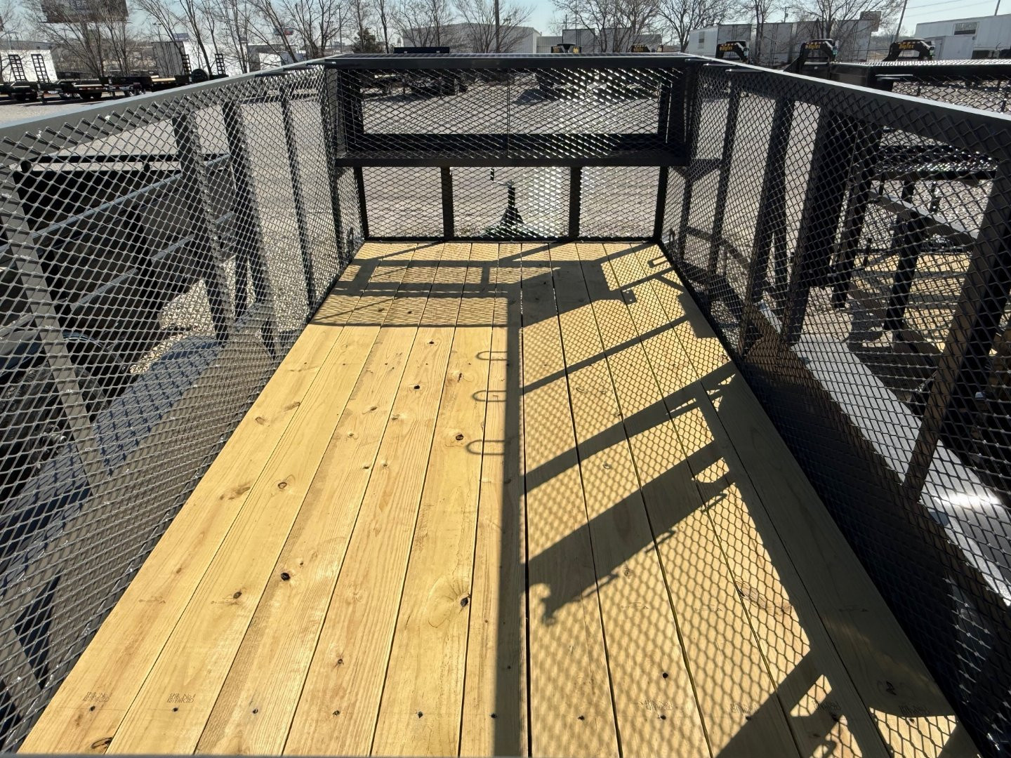 New 2026 Top Hat Trailers LS07-16X83 (Grey) Landscape Trailer