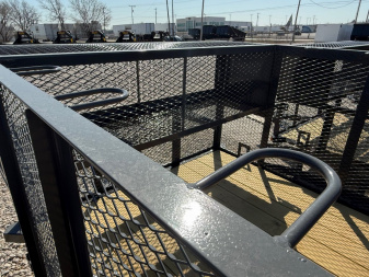 New 2026 Top Hat Trailers LS07-16X83 (Grey) Landscape Trailer