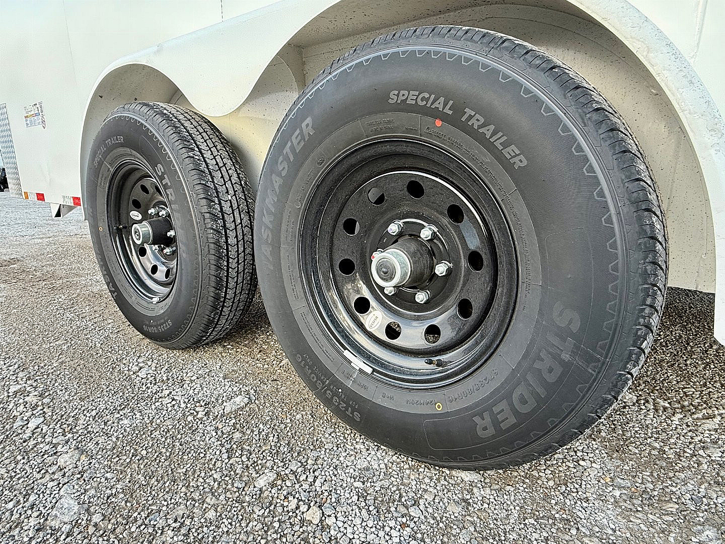 New 2025 Delco Trailers E716-12K All Steel Enclosed Trailer w/ Barn Doors