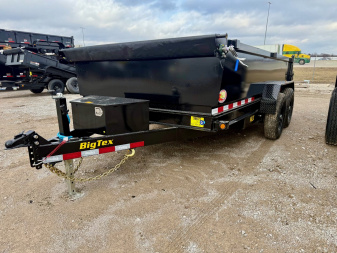 New 2025 Big Tex Trailers 14LX-14C2A-BK Dump Trailer