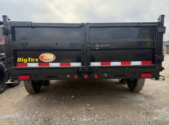 New 2025 Big Tex Trailers 14LX-14C2A-BK Dump Trailer
