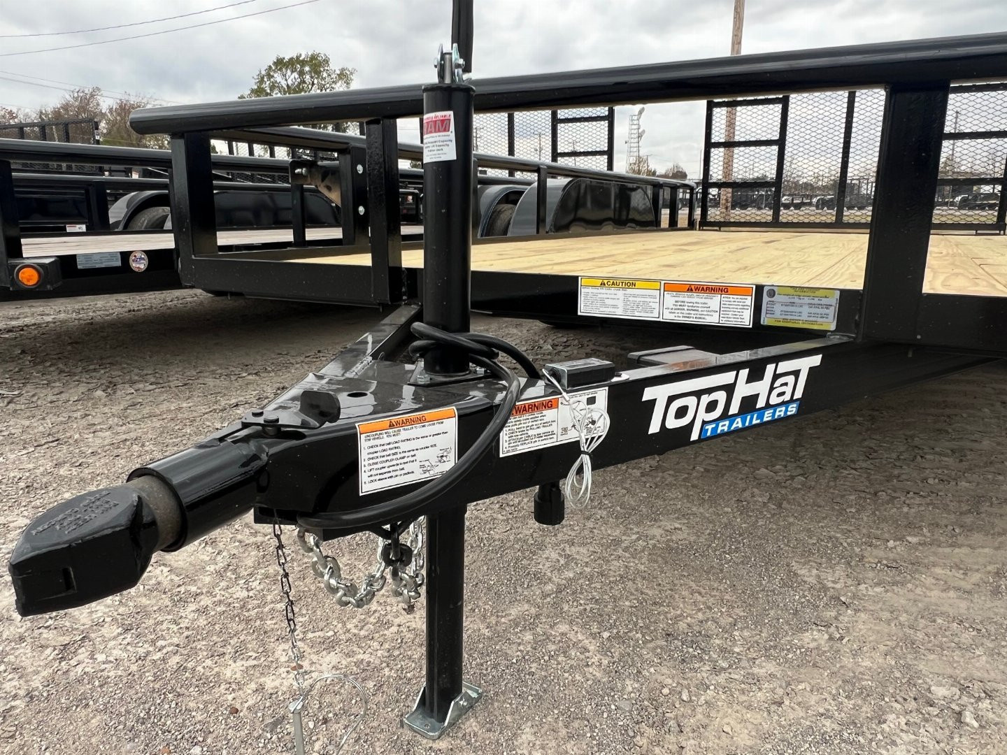 New 2026 Top Hat Trailers MP07-16x83 Utility Trailer