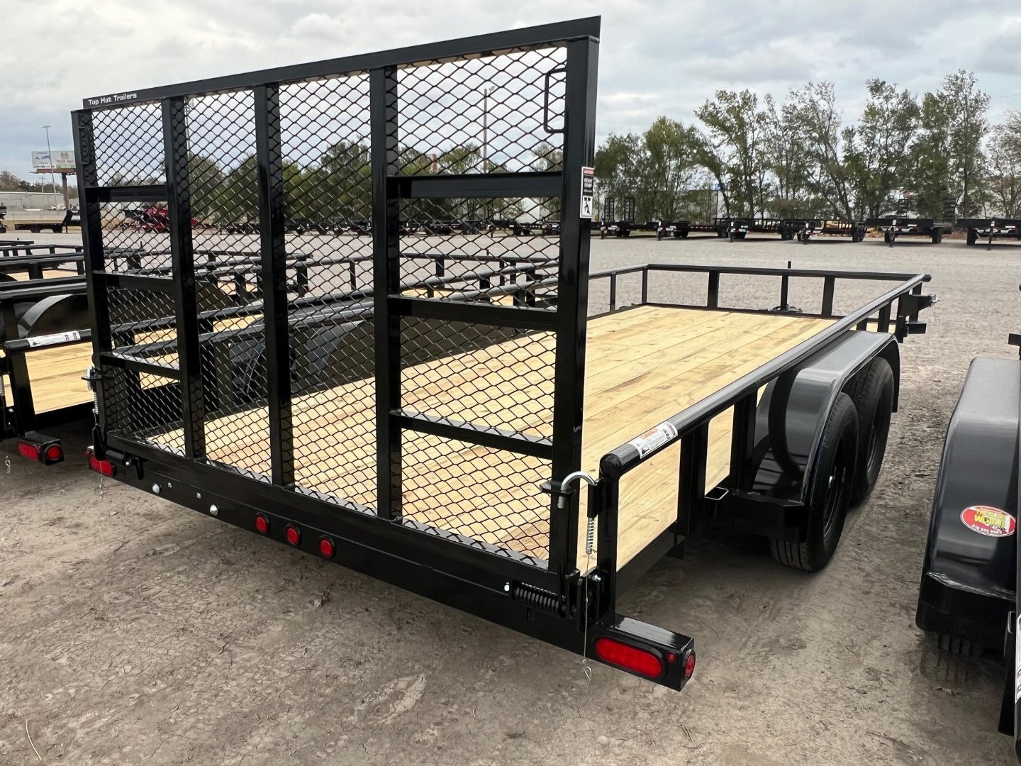 New 2026 Top Hat Trailers MP07-16x83 Utility Trailer