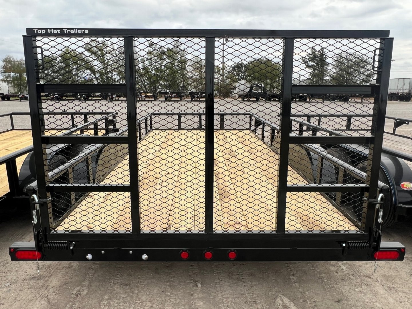New 2026 Top Hat Trailers MP07-16x83 Utility Trailer