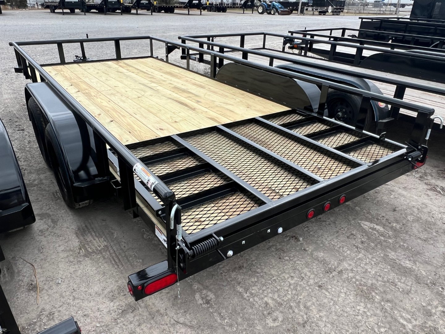 New 2026 Top Hat Trailers MP07-16x83 Utility Trailer