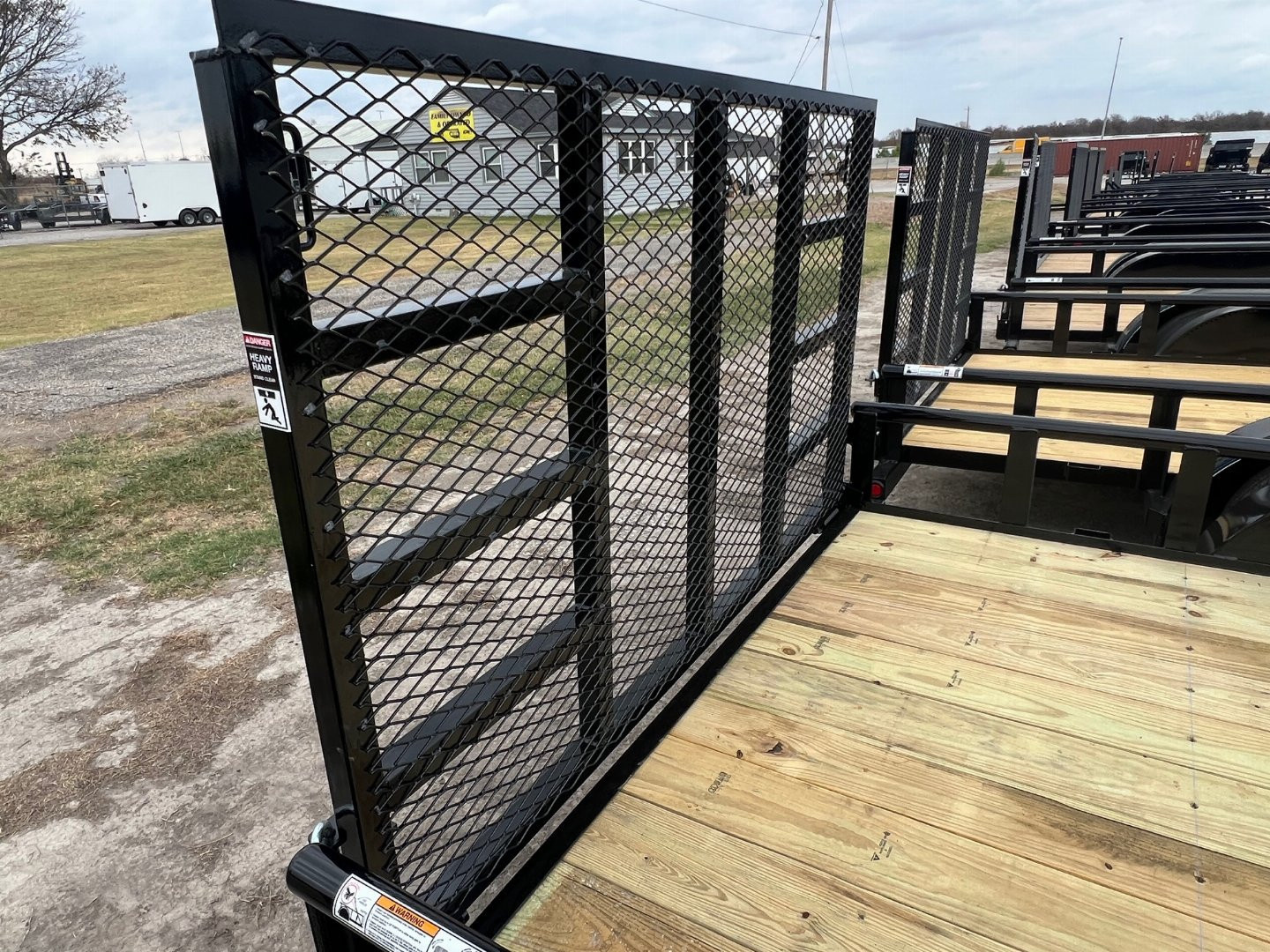 New 2026 Top Hat Trailers MP07-16x83 Utility Trailer