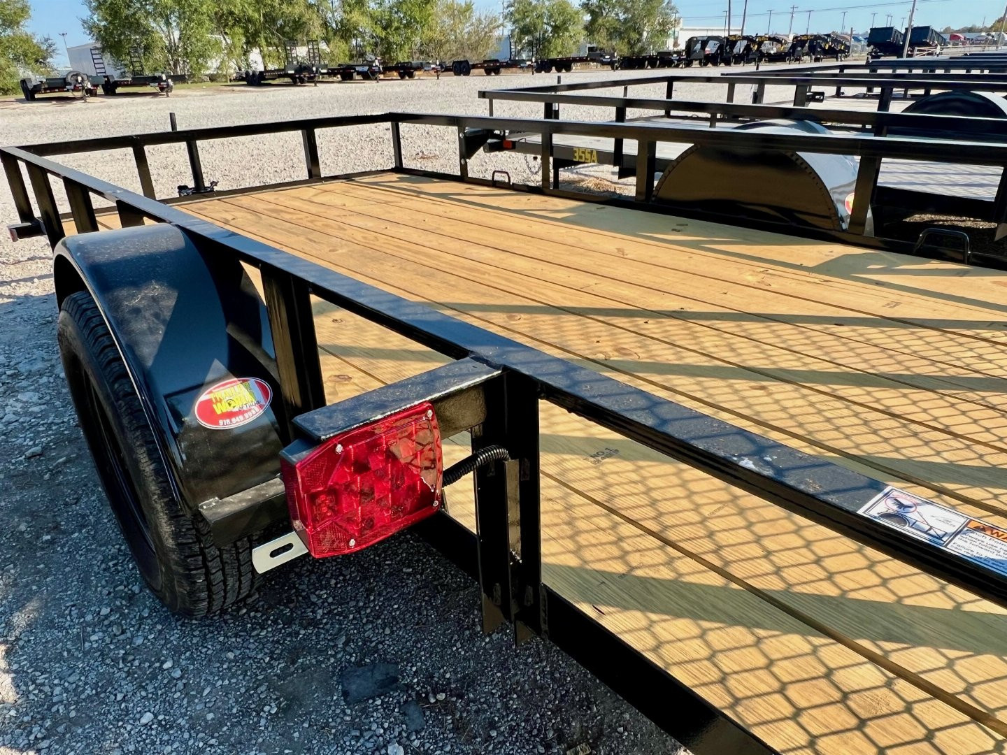 New 2026 Top Hat Trailers DJX-12x72 Economy Utility Trailer