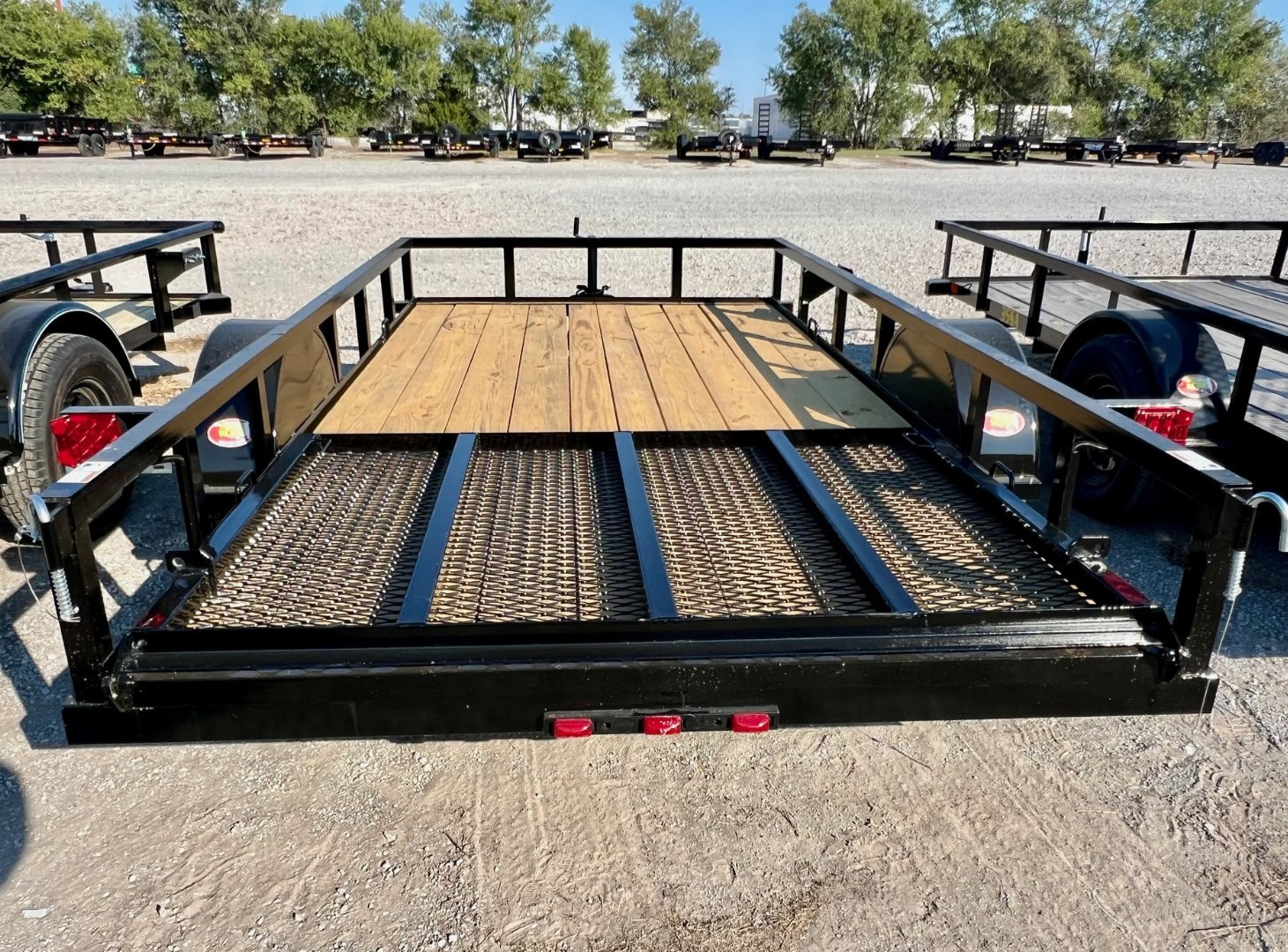New 2026 Top Hat Trailers DJX-12x72 Economy Utility Trailer