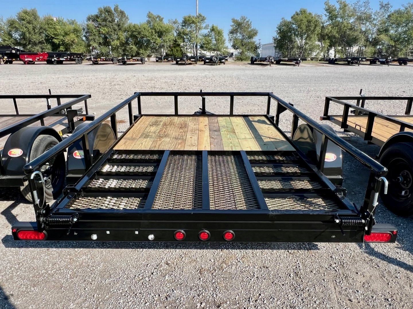 New 2025 Top Hat DSP10x77 Single Axle Utility Trailer