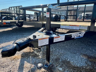 New 2025 Top Hat DSP10x77 Single Axle Utility Trailer