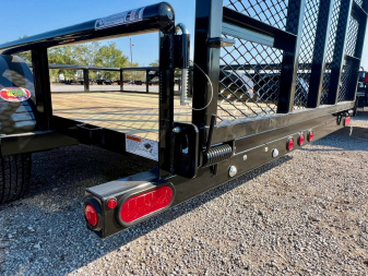 New 2025 Top Hat DSP10x77 Single Axle Utility Trailer