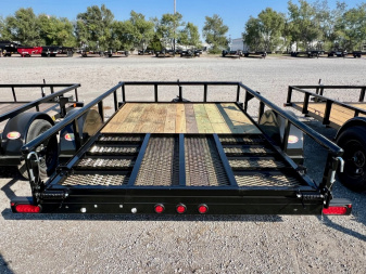 New 2025 Top Hat DSP10x77 Single Axle Utility Trailer