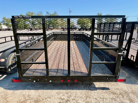 New 2026 Top Hat Trailers RA16x83 Vanguard Utility Trailer