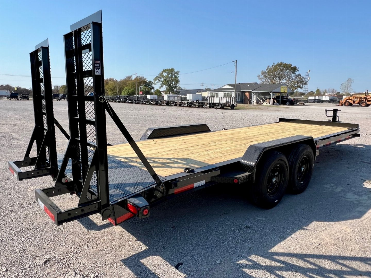 New 2025 Top Hat Trailers EB22x83 I-Beam Equipment Trailer