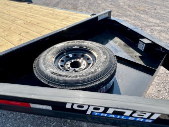 New 2025 Top Hat Trailers EB22x83 I-Beam Equipment Trailer