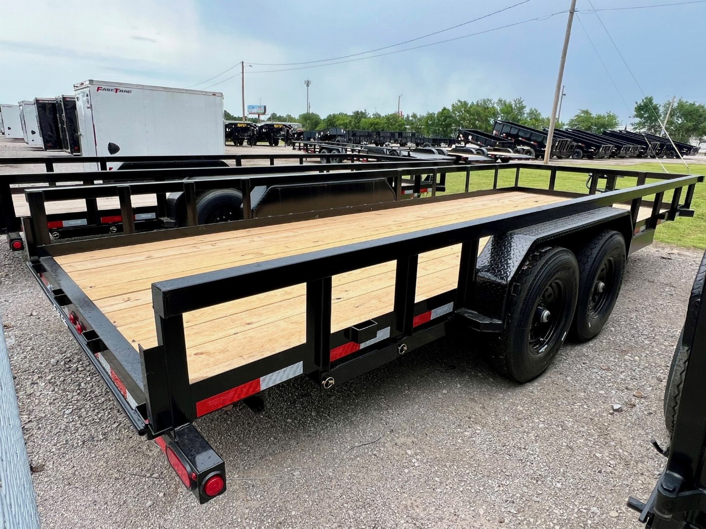 New 2026 Top Hat Trailers HT14-20x83 Equipment Trailer w/ 14 Ply Tire Upg.