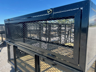 New 2024 Top Hat Trailers MLS12x83 Single Axle High Sided Landscape Trailer