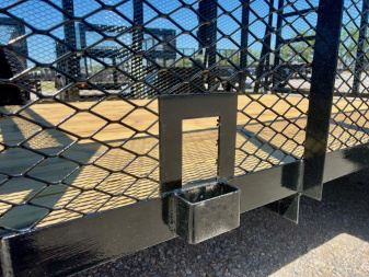 New 2024 Top Hat Trailers MLS12x83 Single Axle High Sided Landscape Trailer