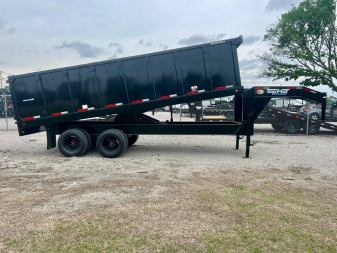 New 2025 TOP HAT TRAILERS GNDP240-20x96 Tandem Dual Dump Trailer