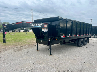 New 2025 TOP HAT TRAILERS GNDP240-20x96 Tandem Dual Dump Trailer