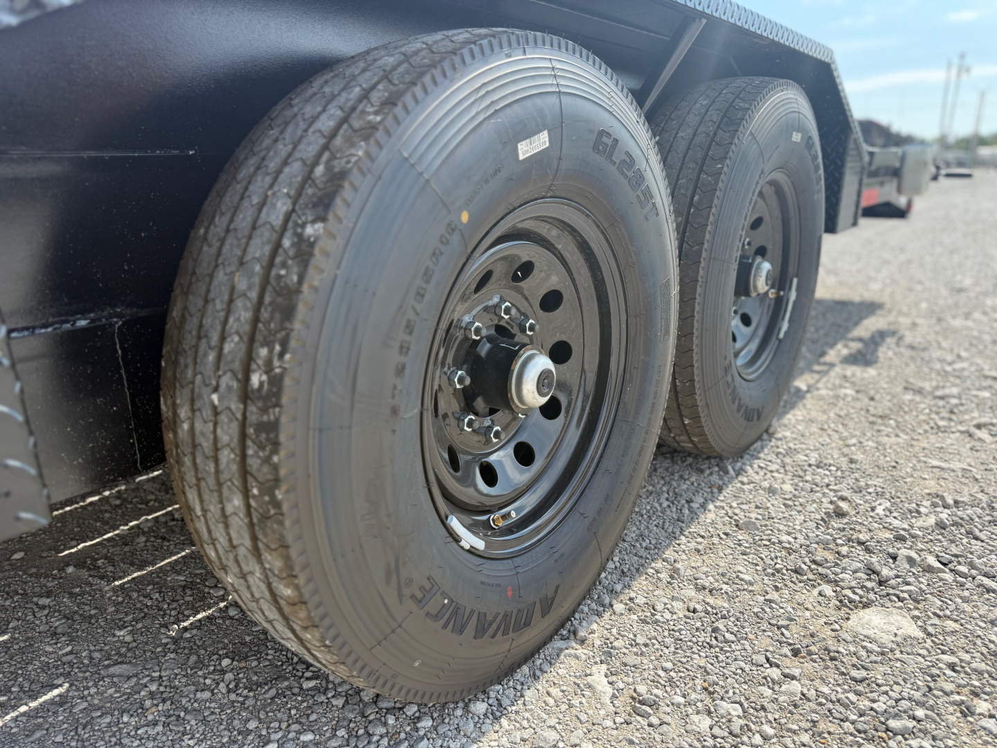 New 2026 Top Hat Trailers WD14-22x102 Equipment Trailer w/ Drive Over Fenders & 14 Ply Tire Upg.