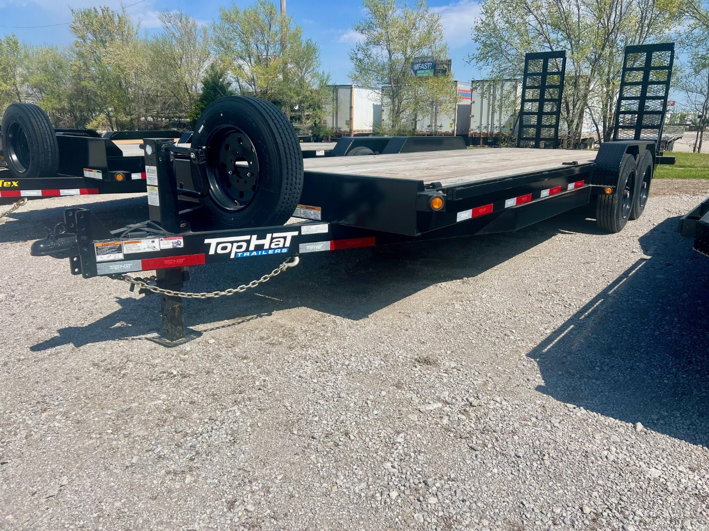 New 2024 TOP HAT TRAILERS EH22x83-17.5 Equipment Trailer