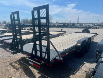 New 2024 TOP HAT TRAILERS EH22x83-17.5 Equipment Trailer