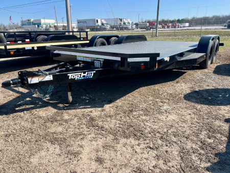 New 2026 Top Hat Trailers ASCH18x83 Steel Deck Car Hauler