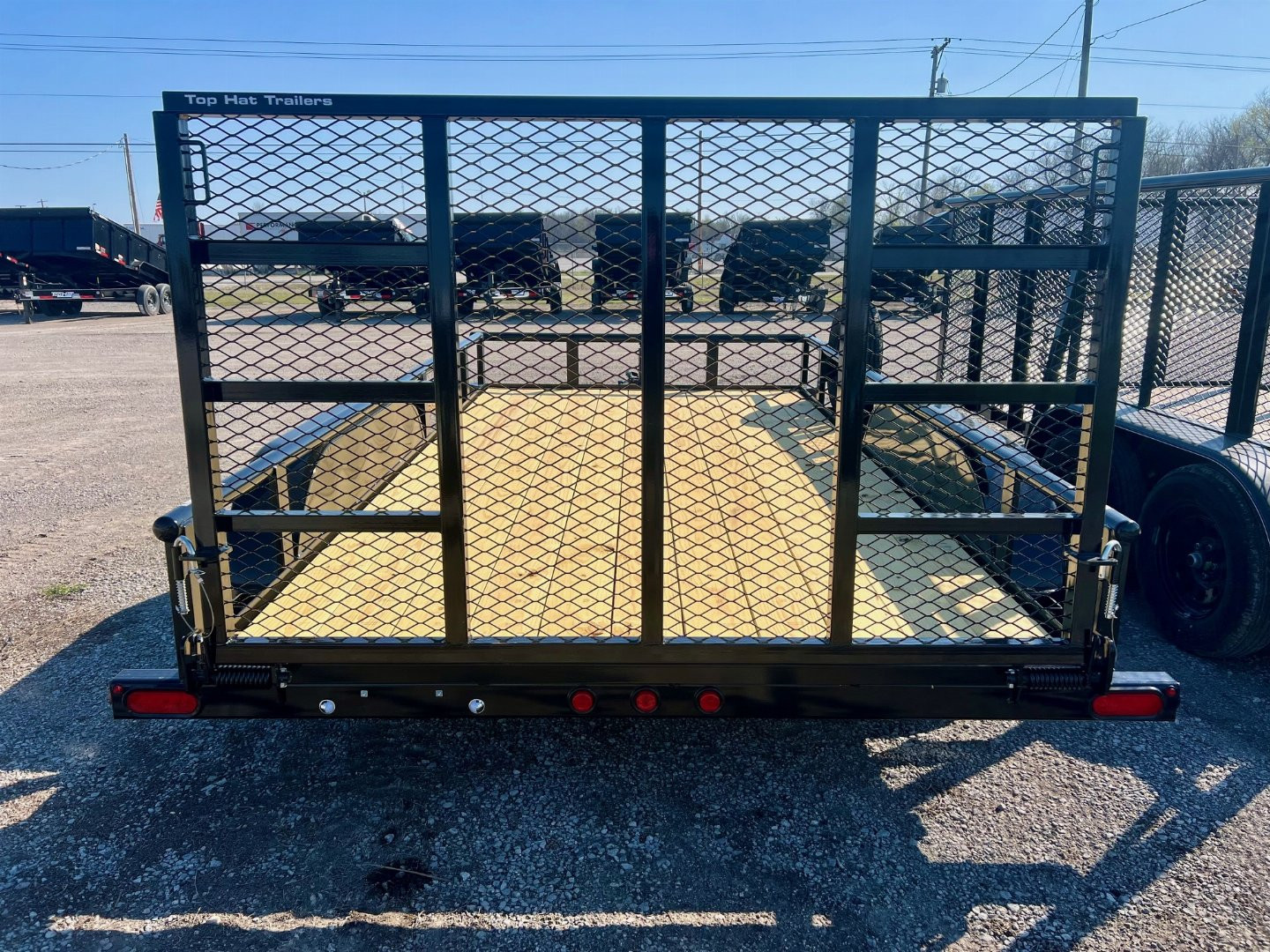 New 2025 Top Hat Trailers MP14x83 Tandem Axle Utility Trailer