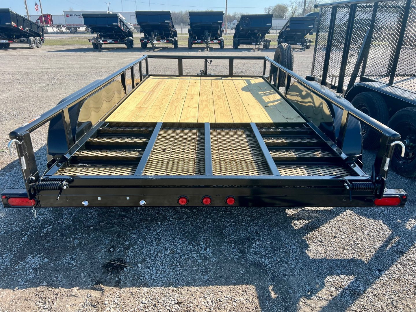 New 2025 Top Hat Trailers MP14x83 Tandem Axle Utility Trailer