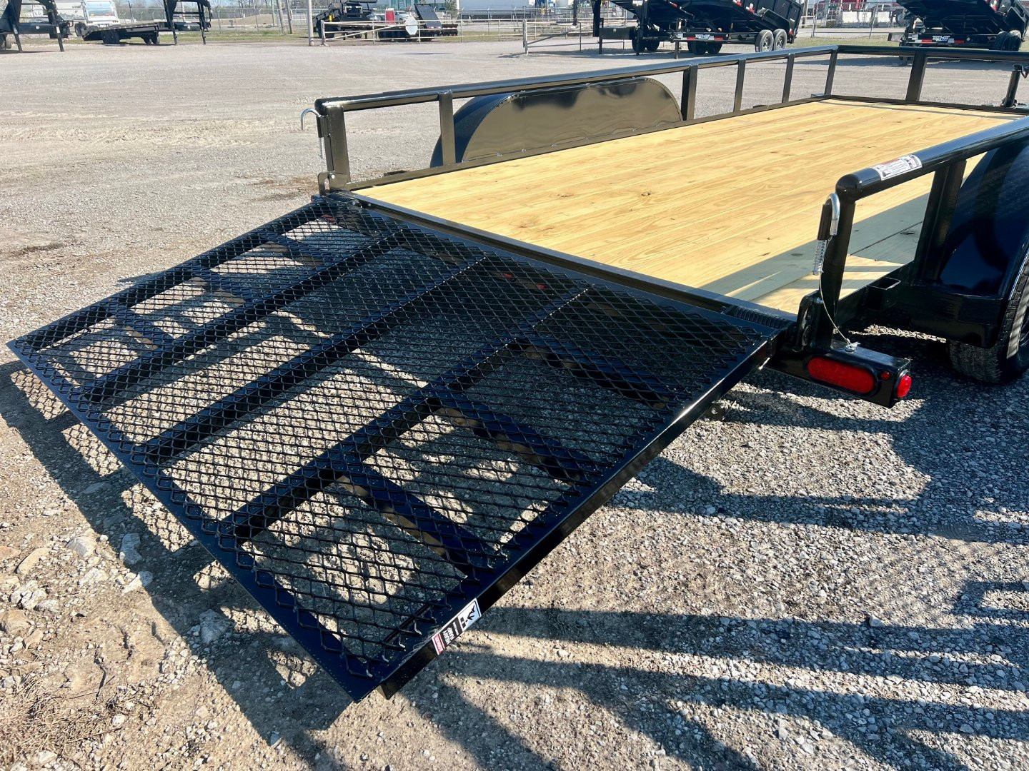 New 2025 Top Hat Trailers MP14x83 Tandem Axle Utility Trailer