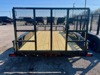 New 2025 Top Hat Trailers MP14x83 Tandem Axle Utility Trailer