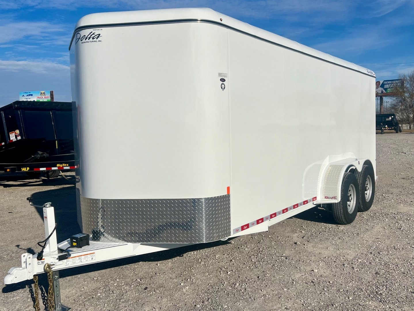 New 2024 DELTA TRAILERS Cargo300-20x6'8x7-14K Cargo / Enclosed Trailer